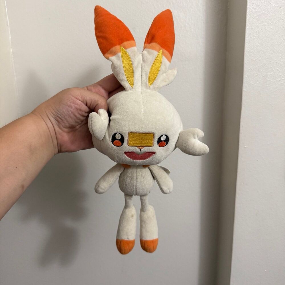 2020 Pokemon Sword and Shield Scorbunny Plush WCT Wicked Cool Toys